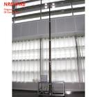 4.6m pneumatic telescopic mast light tower-inside wires-4x60W LED-remote control