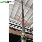 15m heavy duty lockable pneumatic telescopic mast 350kg payloads for mobile telecom cell tower
