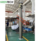15m mobile telescoping mast 350kg payloads for mobile telecom cell tower