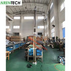 4.5m pneumatic telescoping mast for mobile CCTV vehicle-inside CCTV wires
